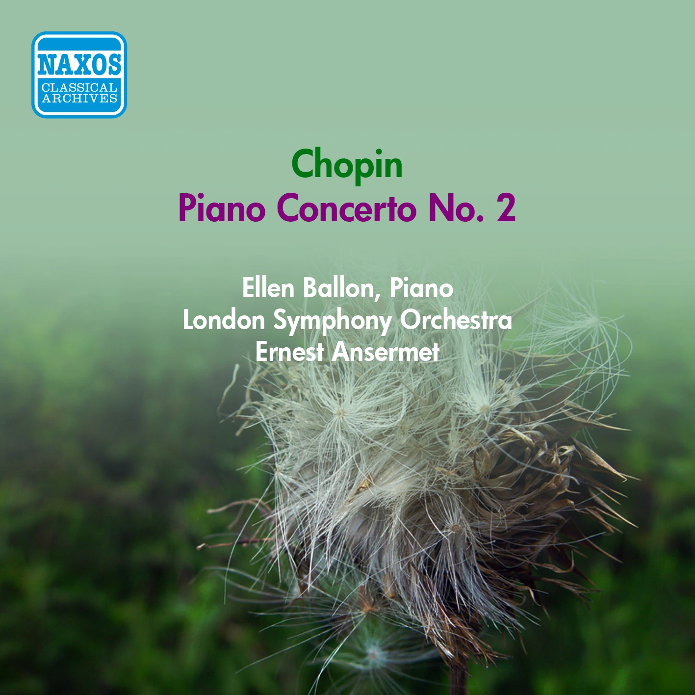 Chopin, F.: Piano Concerto No. 2 (Ballon, Ansermet) (1950)