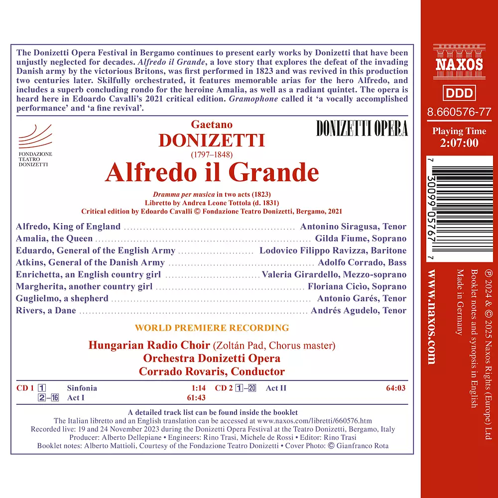 Donizetti: Alfredo il Grande
