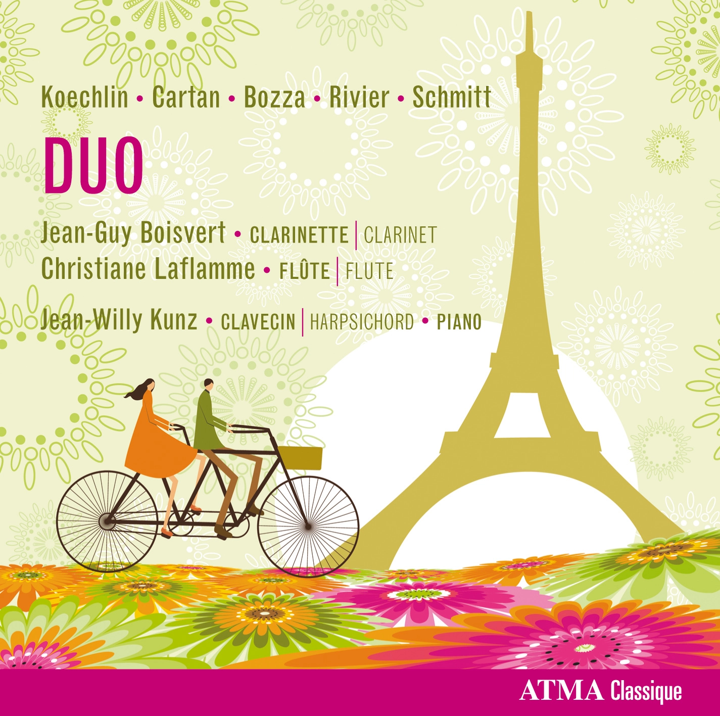DUO: Koechlin - Schmitt - Rivier - Cartan - Bozza