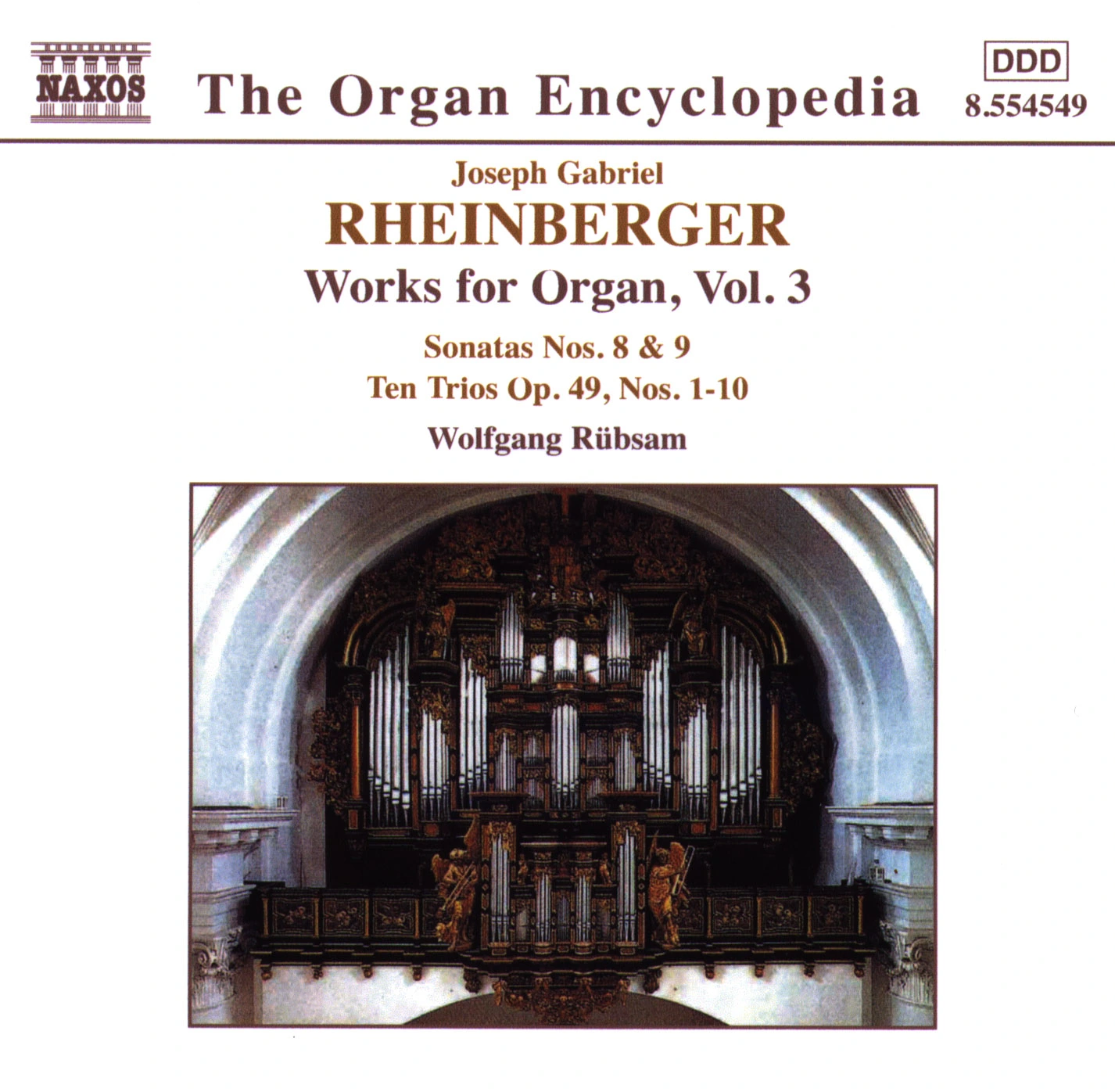 Rheinberger, J.G.: Organ Works, Vol.  3