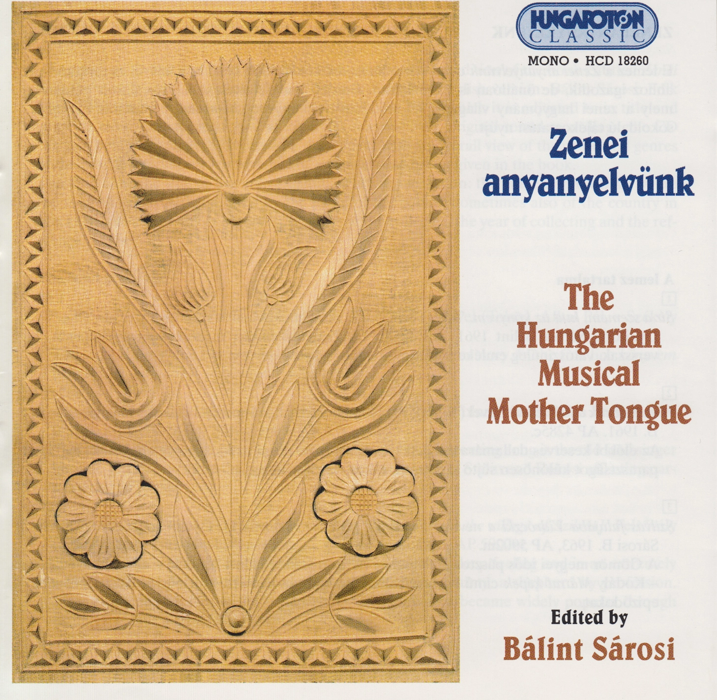 The Hungarian Musical Mother Tongue