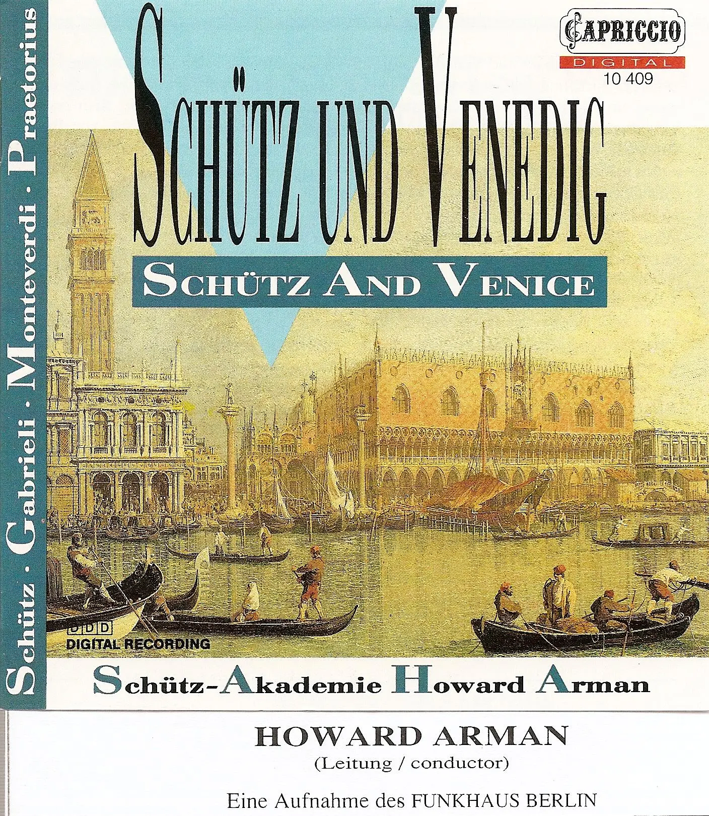 Choral Music (Baroque 16Th Century) - Gabrieli, G. / Schutz, H. / Praetorius, M. / Monteverdi, C.