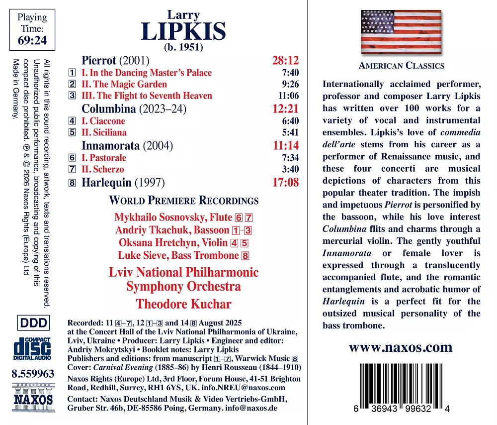 Lipkis: Pierrot and Friends