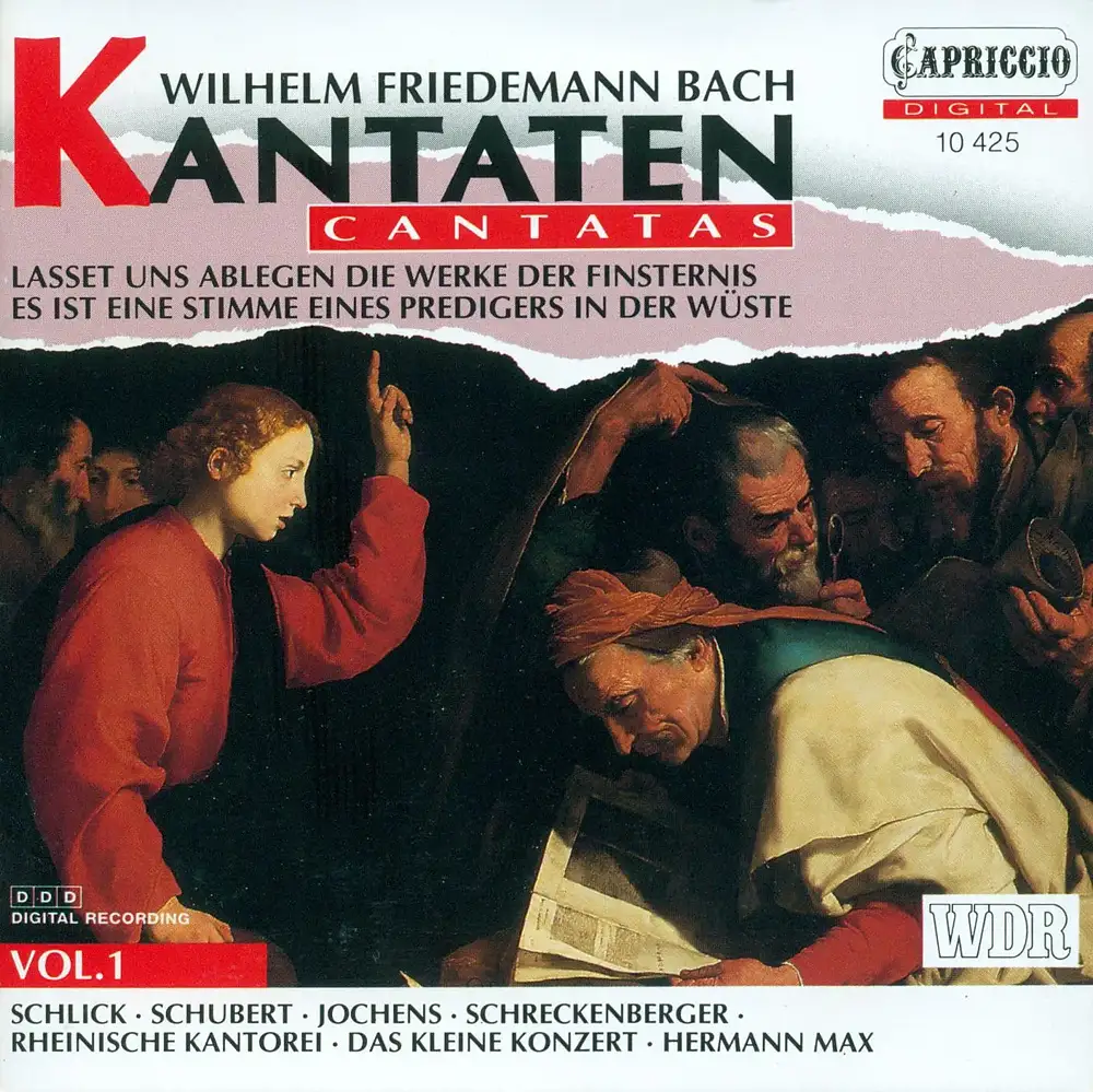 Bach, W.F.: Cantatas, Vol. 1 - Lasset Uns Ablegen / Es Ist Eine Stimme Eines Predigers