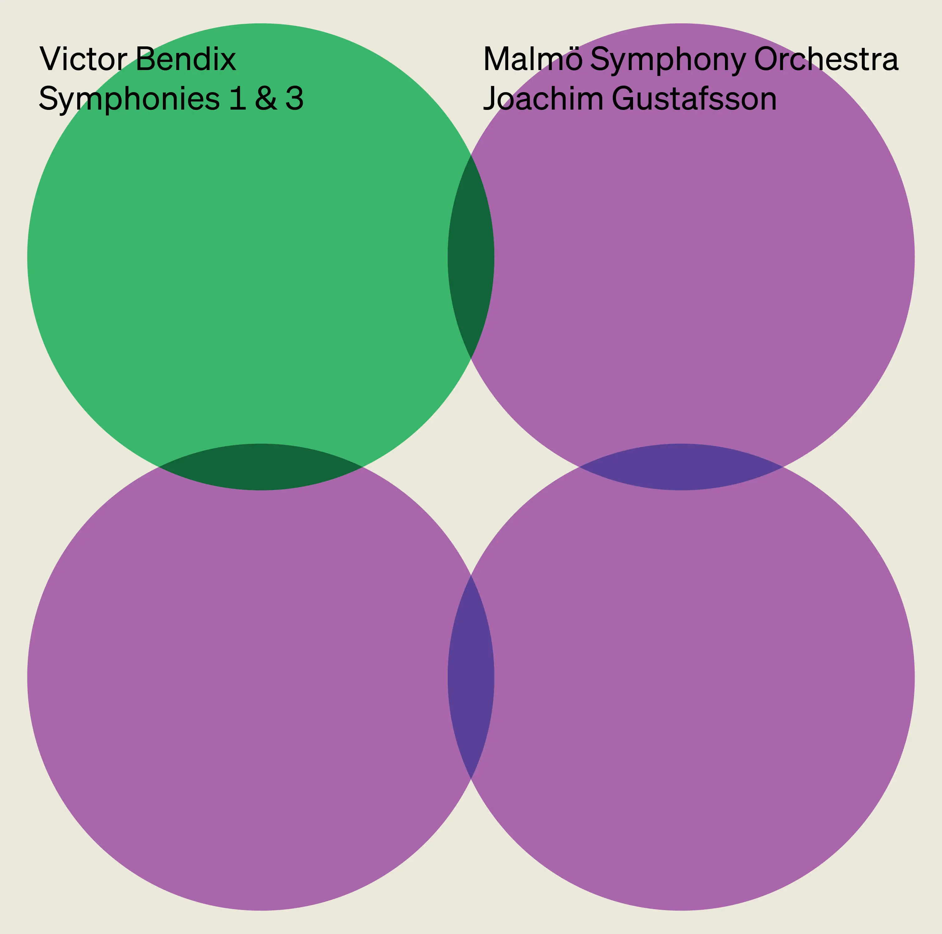 Bendix: Symphonies 1 & 3