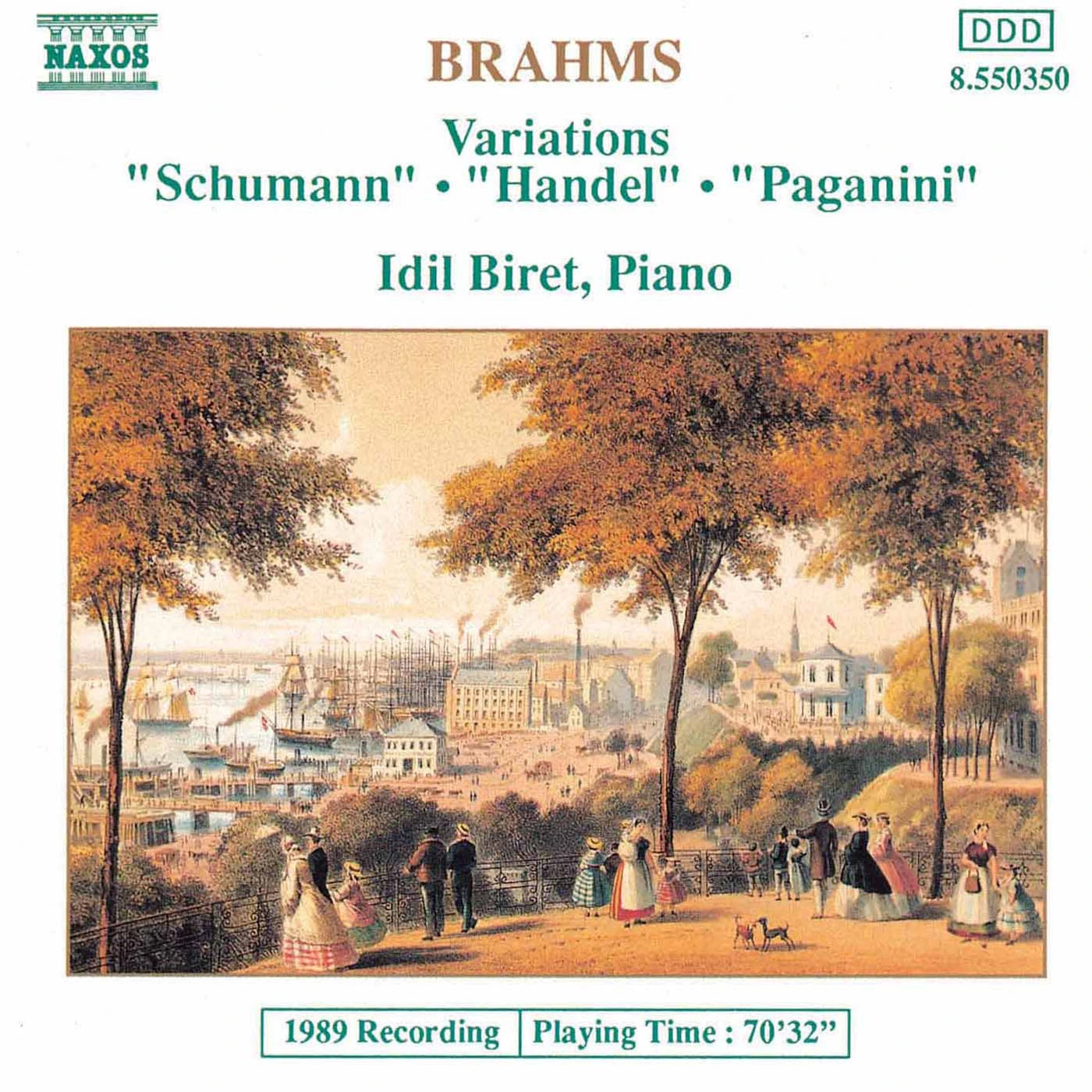 Brahms: Variations Opp. 9, 24 & 35
