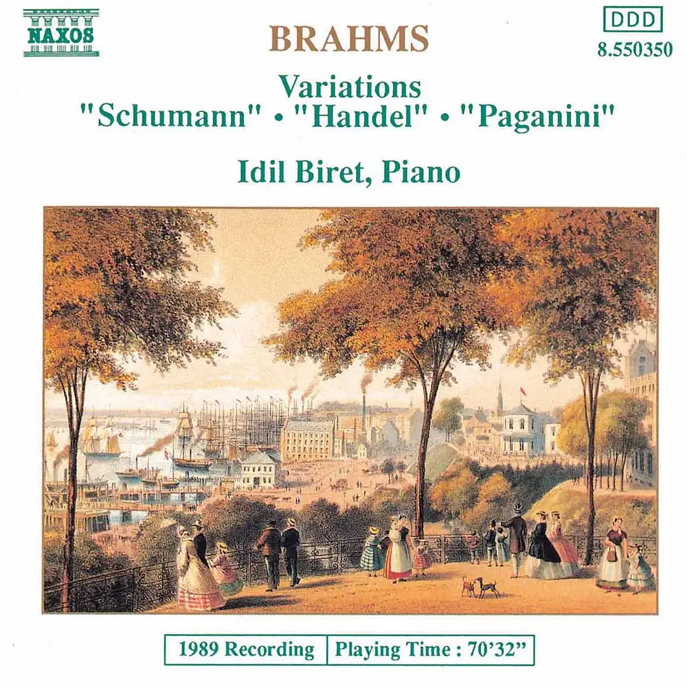 Brahms: Variations Opp. 9, 24 & 35
