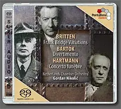 Britten: Variations On A Theme of Frank Bridge / Hartmann: Concerto Funebre / Bartok: Divertimento
