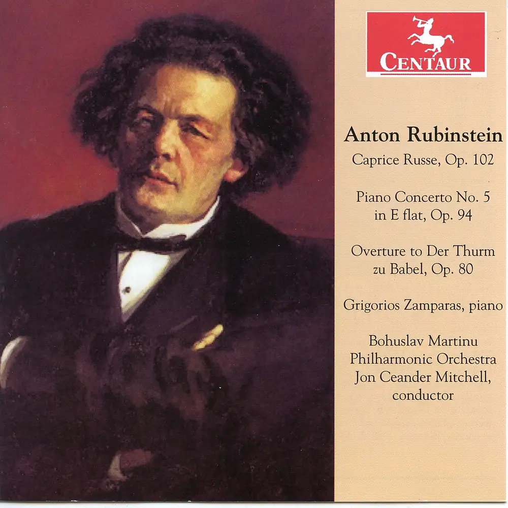 Rubinstein: Caprice Russe, Op. 102 - Piano Concerto No. 5 in E flat, Op. 94 - Overture to Der Thurm zu Babel, Op. 80