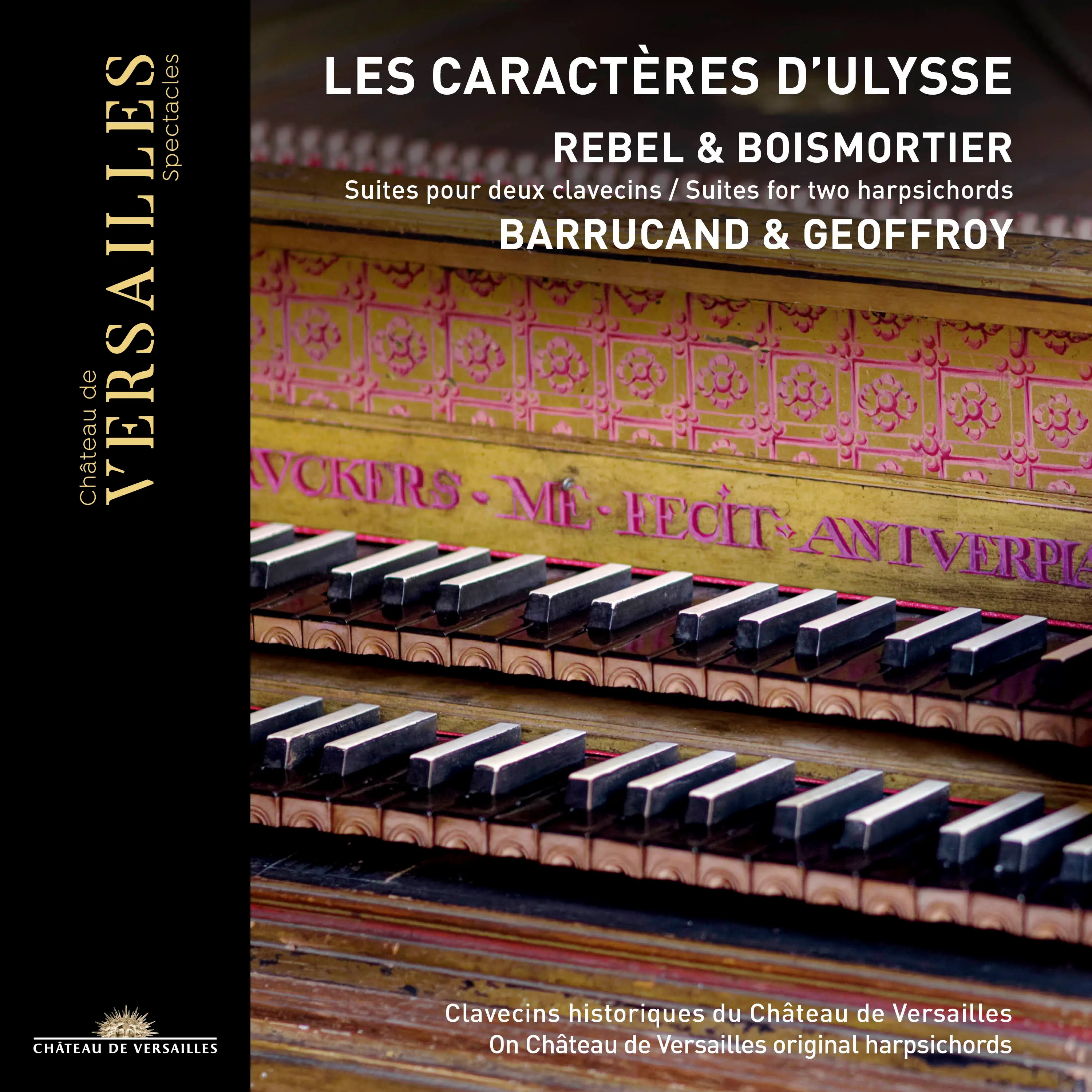Rebel & Boismortier: Les caractères d'Ulysse. Suites pour deux clavecins