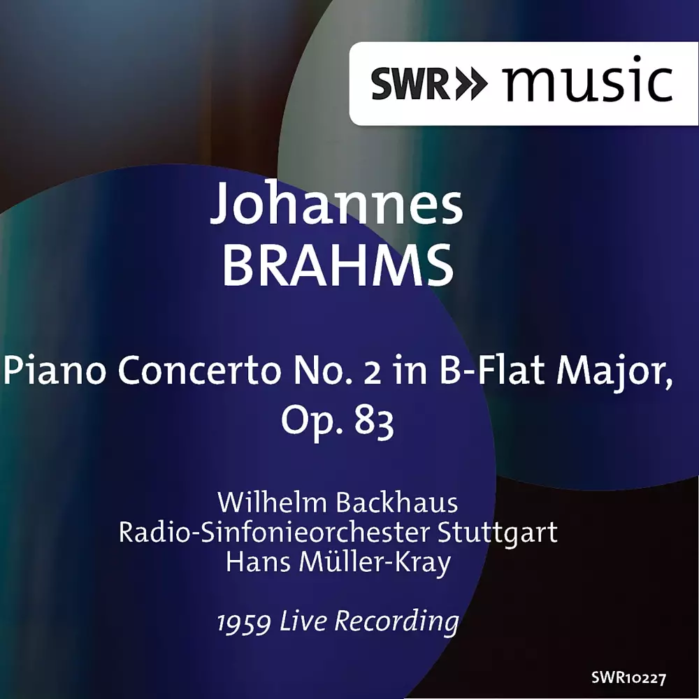 Brahms: Piano Concerto No. 2 in B-Flat Major, Op. 83 (Live)
