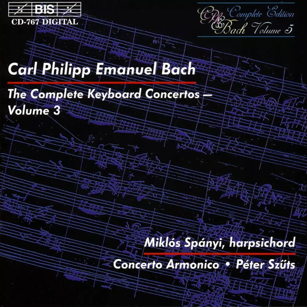 C.P.E. Bach - Keyboard Concertos, Vol.3