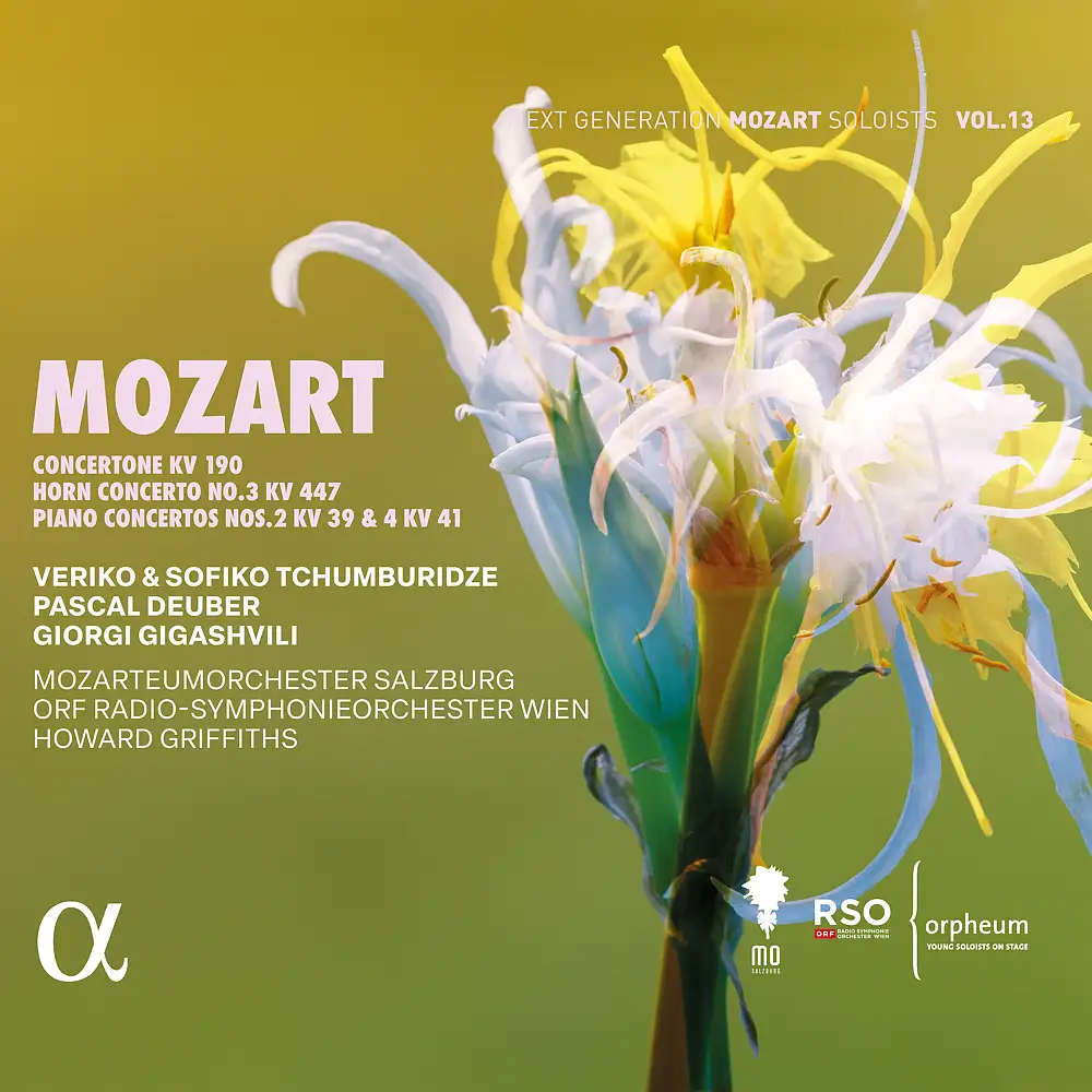Mozart: Concertone KV 190, Horn Concerto No. 3, KV 447, Piano Concertos No. 2, KV 39 & No. 4, KV 41