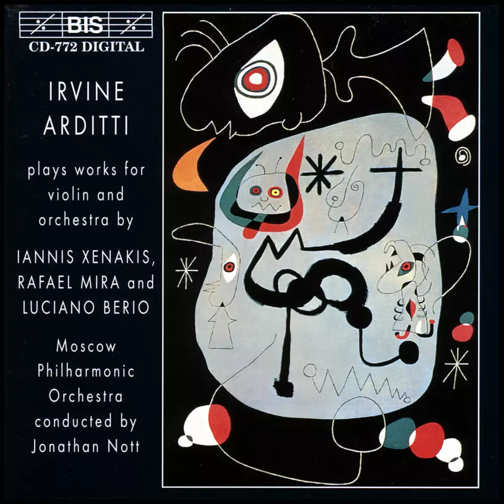 Works for Violin and orchestra by Xenakis, Mira and Berio