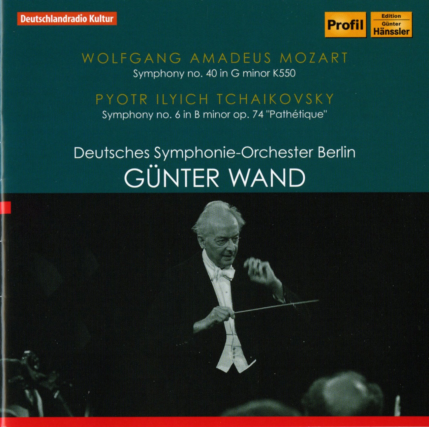 Mozart: Symphony No. 40 - Tchaikovsky: Symphony No. 6