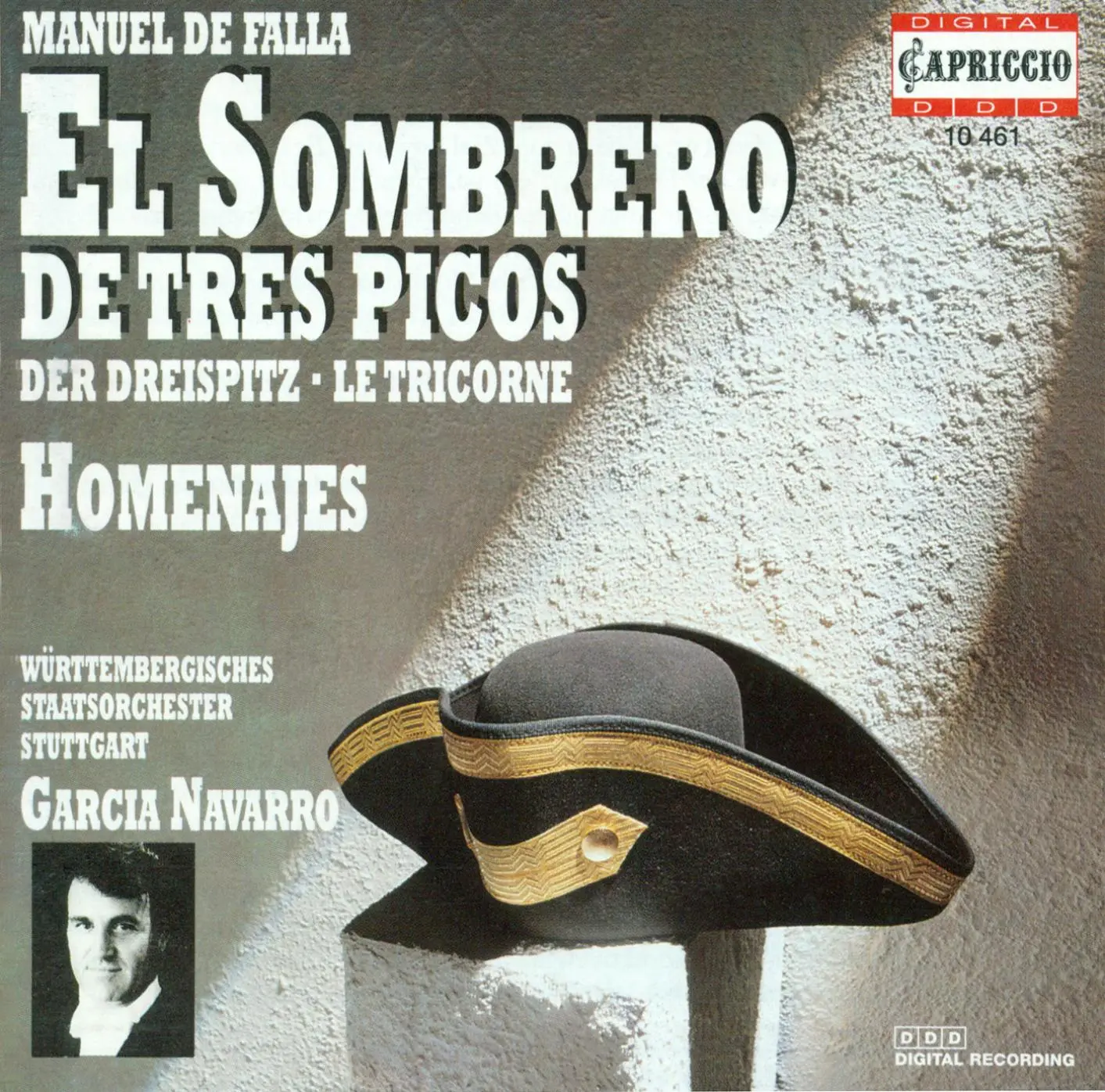 Falla, M.: The 3-Cornered Hat / Homenajes / Danza