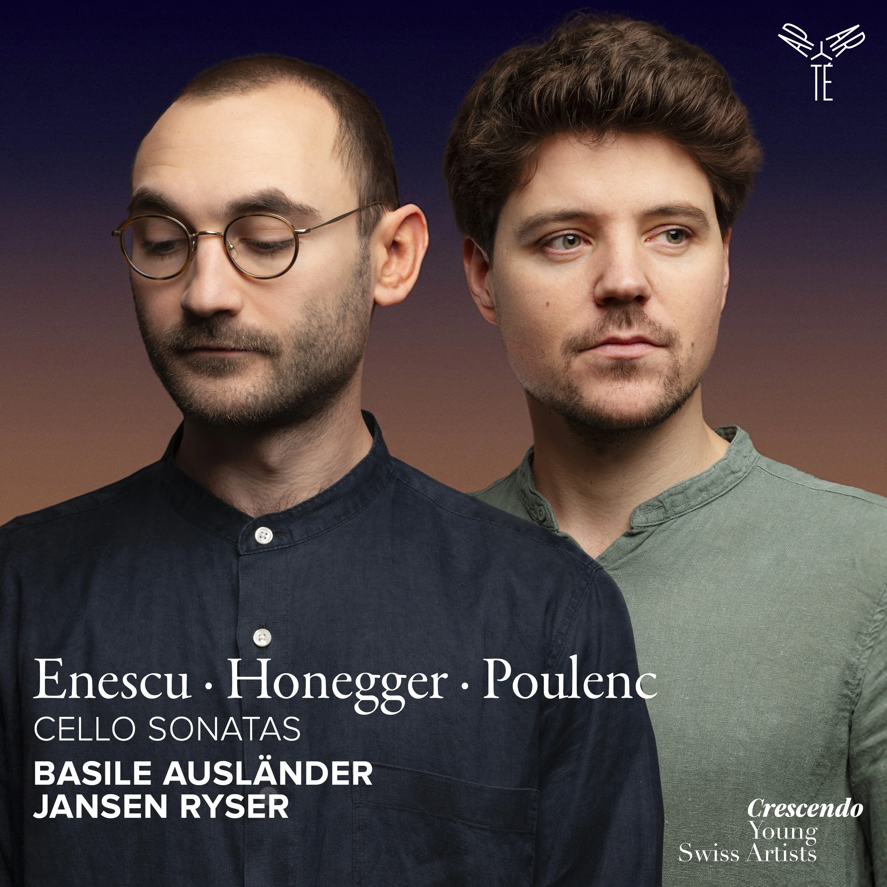 Enescu, Honegger, Poulenc: Cello Sonatas