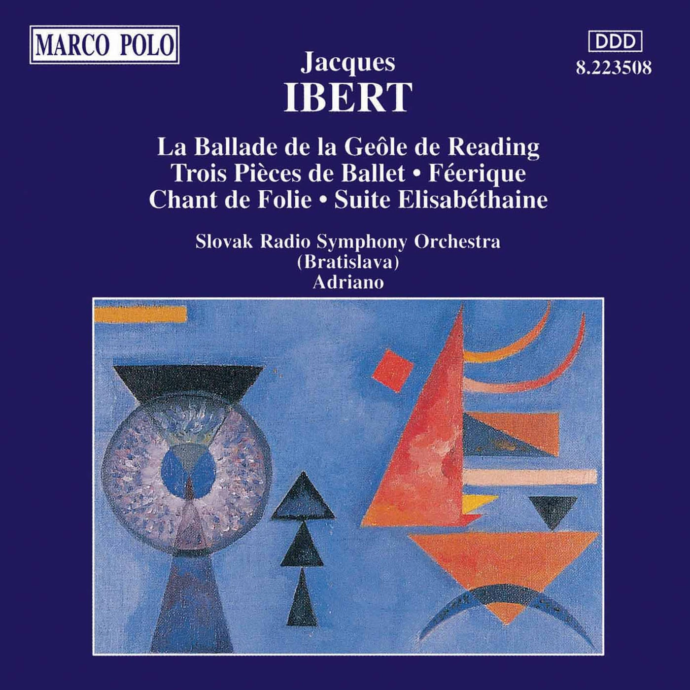 Ibert: La Ballade De La Geole / Trois Pieces De Ballet / Suite Elisabethaine