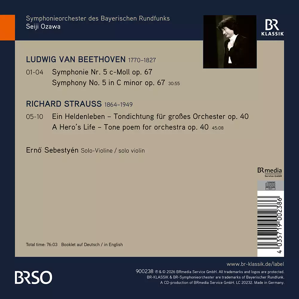 Seiji Ozawa conducts Beethoven and Strauss