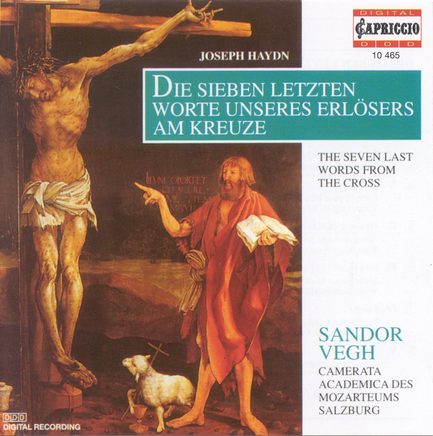 Haydn, J.: 7 Letzten Worte Unseres Erlosers Am Kreuze (Die) (The 7 Last Words) (Version for String Orchestra)