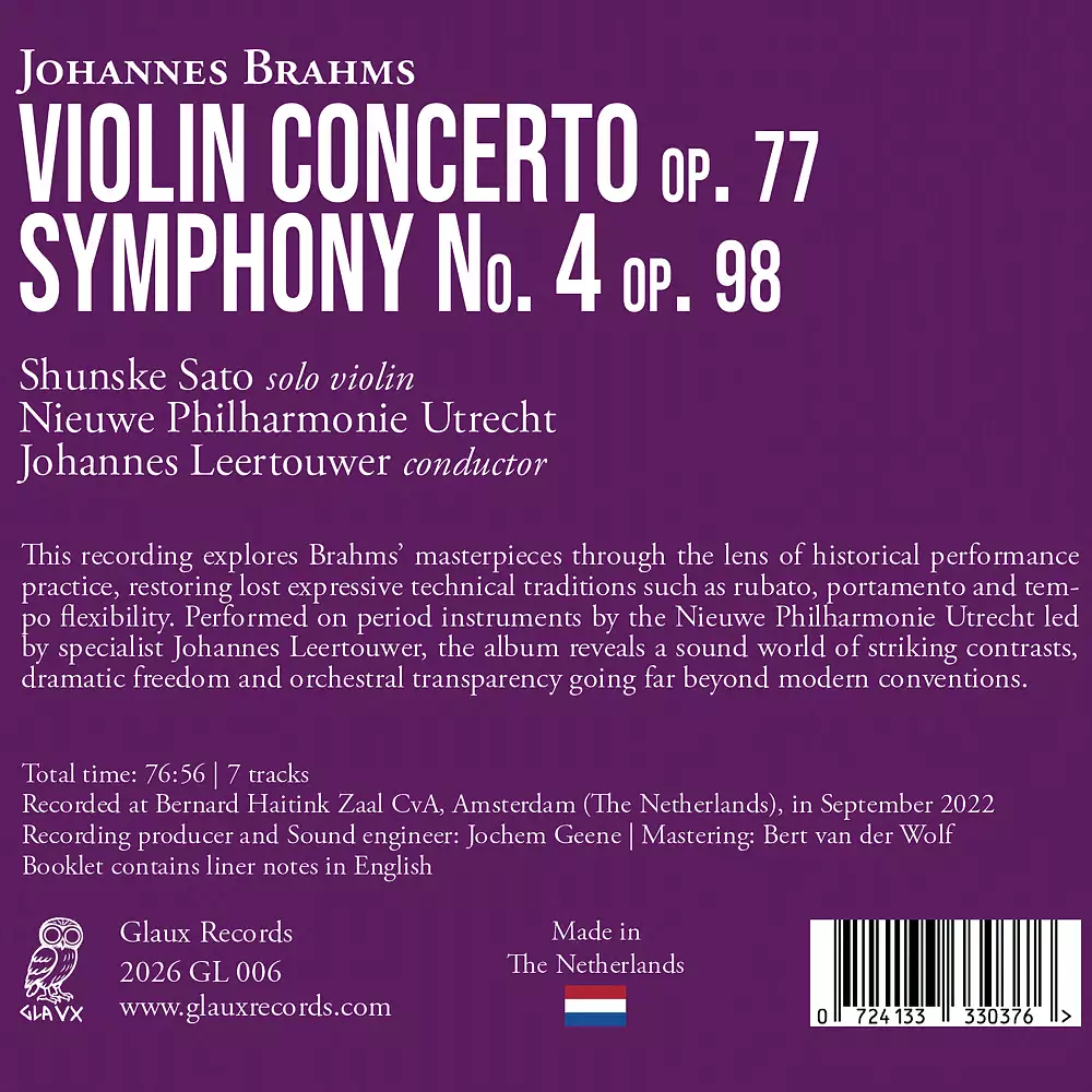 Brahms: Violin Concerto / Symphony No. 4
