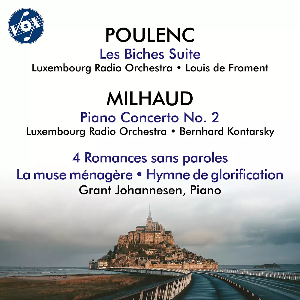 Poulenc & Milhaud: Piano & Orchestral Works