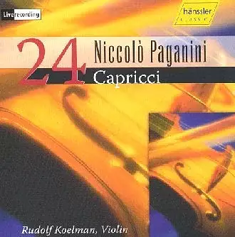Niccolò Paganini - 24 Capricci op. 1