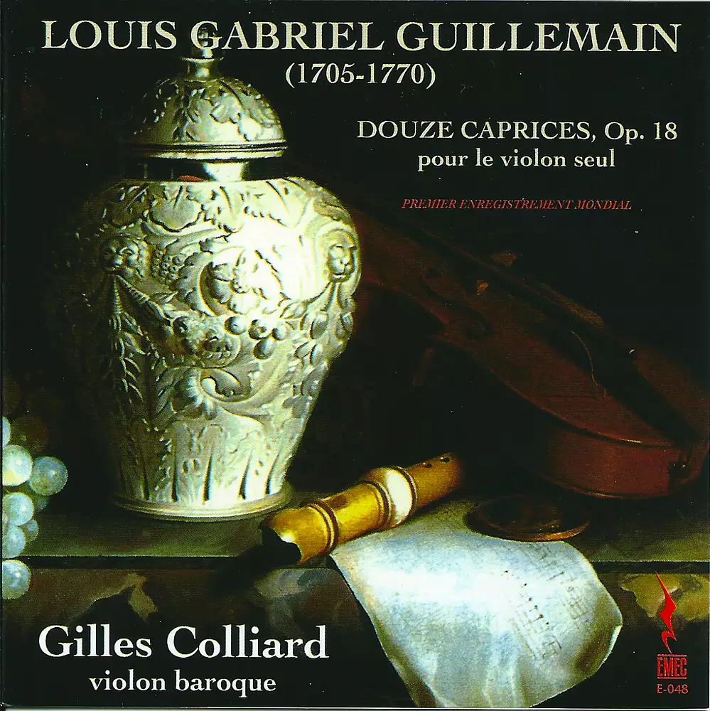 Guillemain: Douze Caprices pour le violon seul, Op. 18