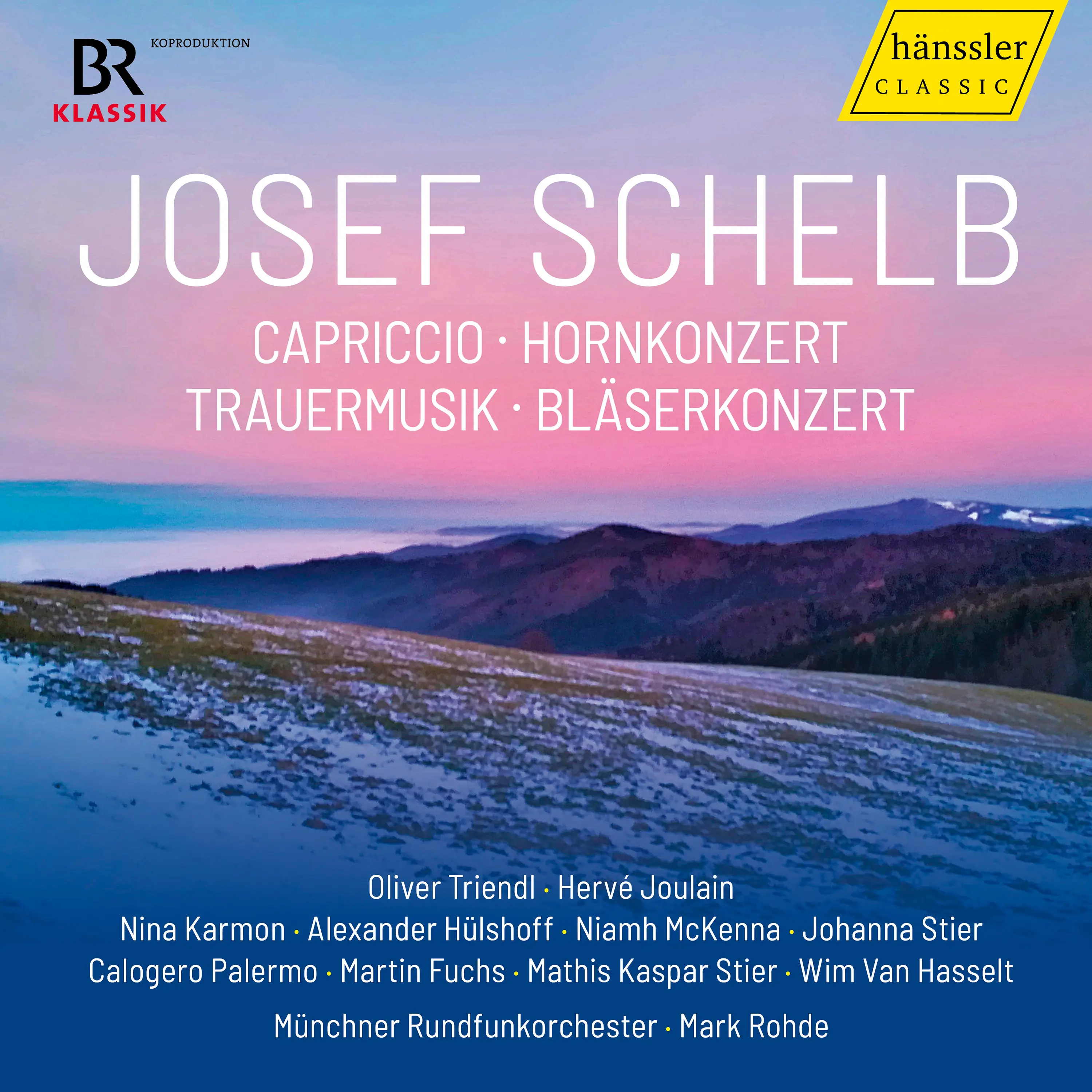 Josef Schelb - Capriccio | Hornkonzerte | Trauermusik | Bläsermusik