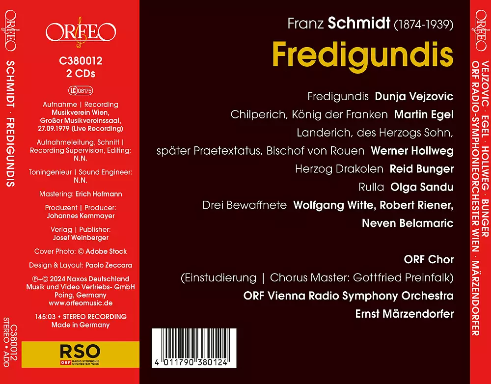 Franz Schmidt: Fredigundis