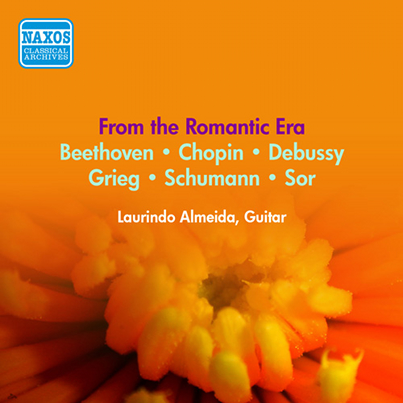 Guitar Recital: Almeida, Laurindo - Sor, F. / Beethoven, L. Van / Schumann, R. / Chopin, F. / Grieg, E. / Debussy, C. (From the Romantic Era) (1956)