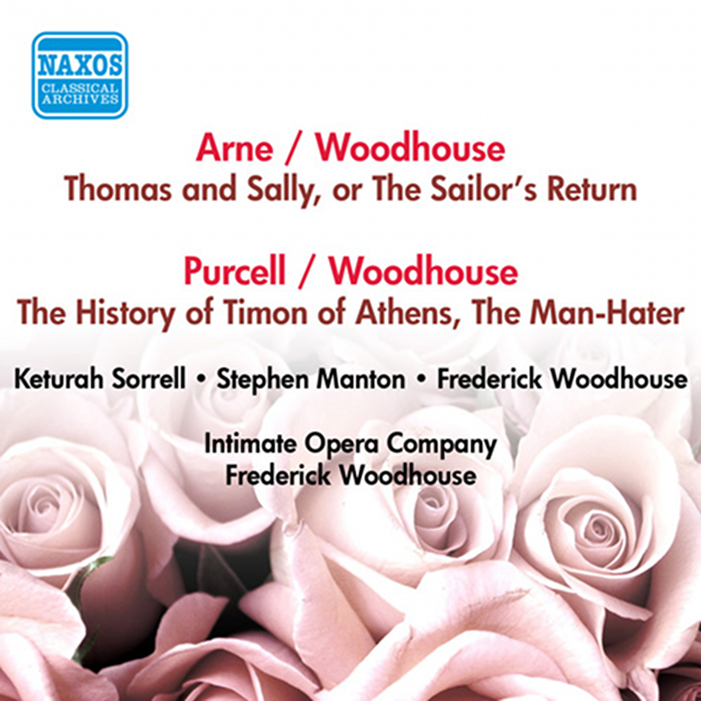 Arne, T.A.: Thomas and Sally / Purcell, H.: The History of Timon of Athens (Intimate Opera Company) (1950)