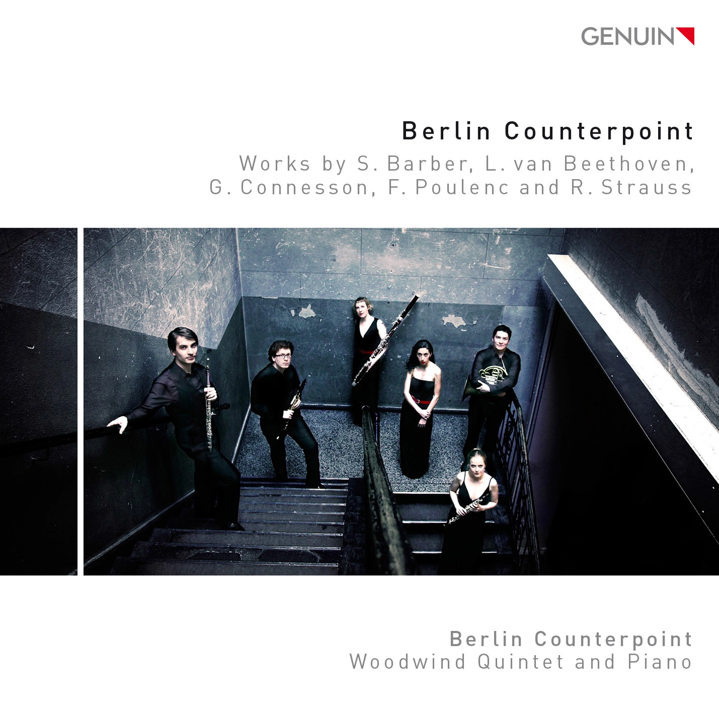 Barber, Beethoven, Connesson, Poulenc & Strauss: Works for Woodwind Quintet & Piano