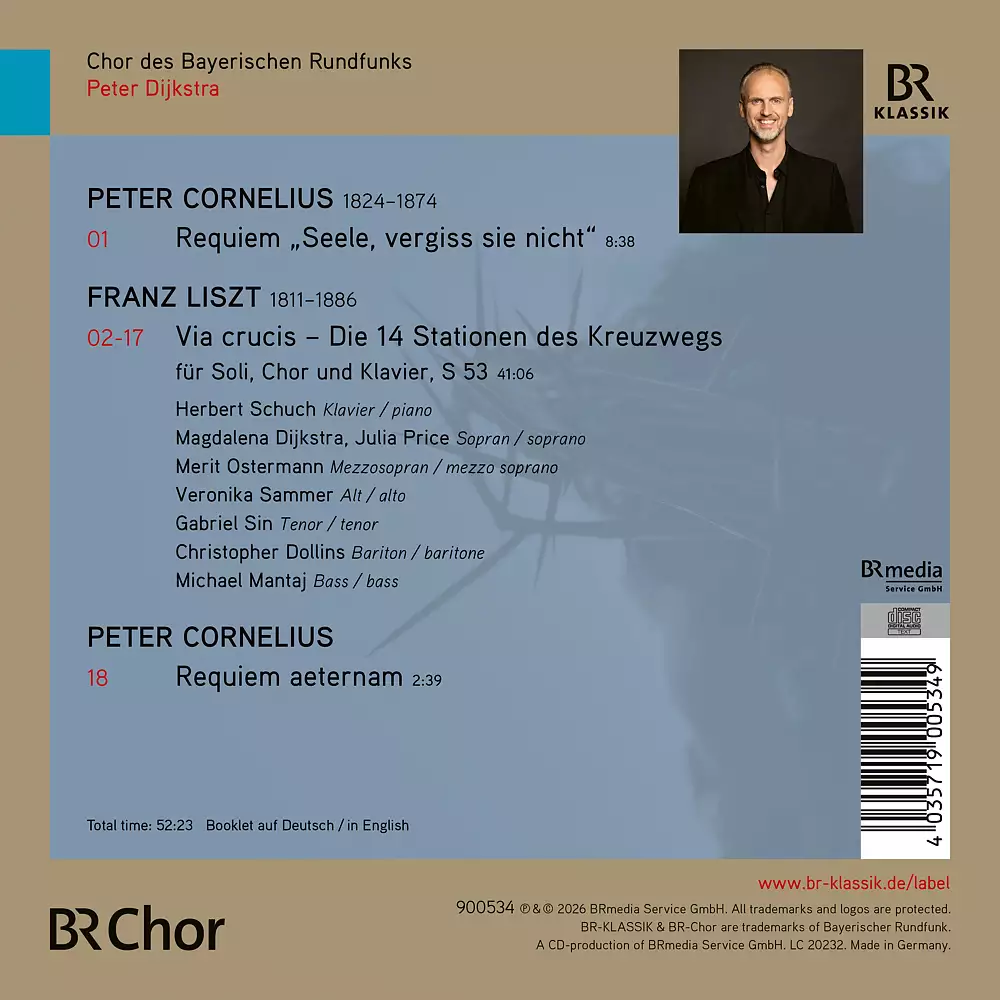 Liszt: Via crucis (Die 14 Stationen des Kreuzwegs/The 14 Stations of the Cross)