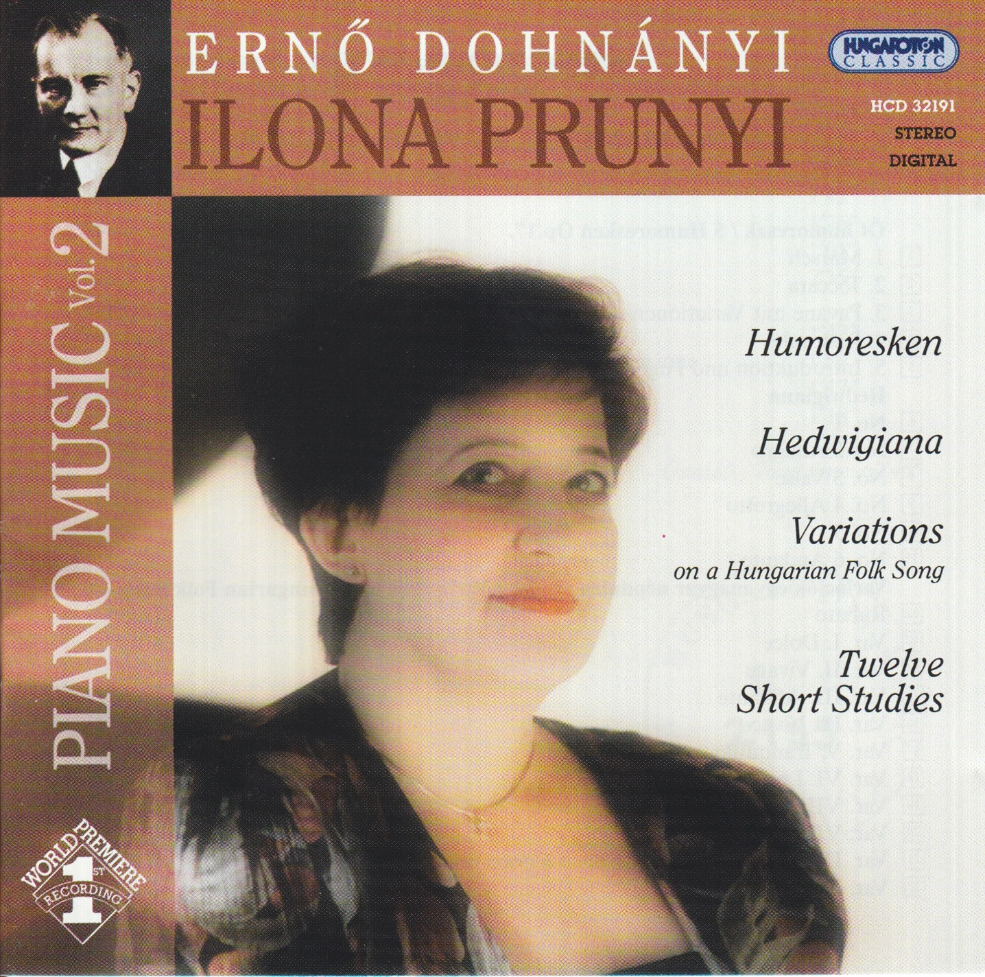 Dohnanyi: Humoresken / Hedwigiana / Variations On A Hungarian Folk Song