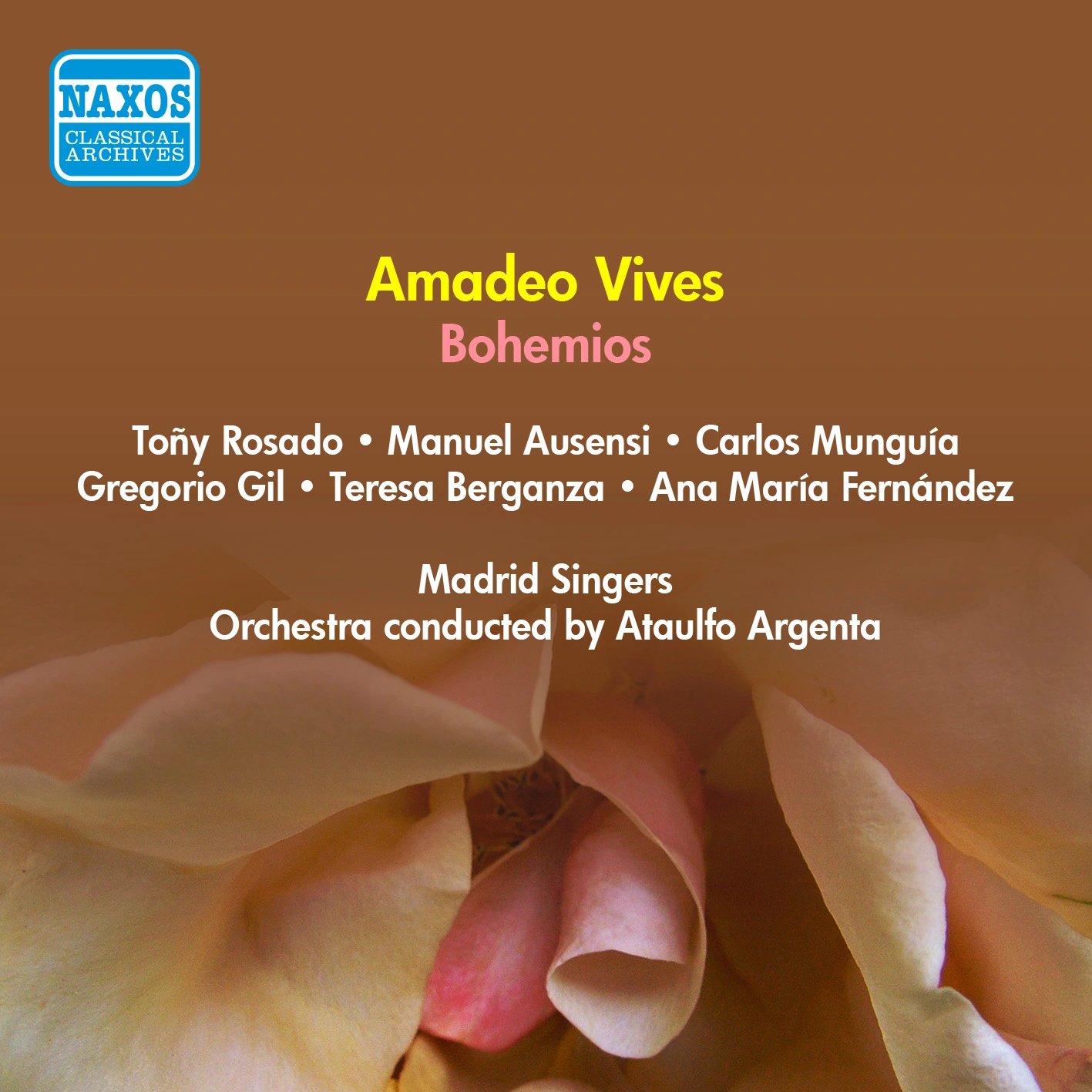 Vives, A.: Bohemios [Operetta] (Rosado, Berganza, Ausensi, Argenta) (1954)