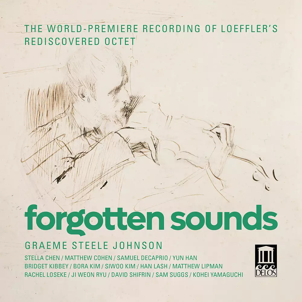 Loeffler: Octet for Two Clarinets, Harp, Two Violins, Viola,Cello and Double Bass: II. Adagio molto