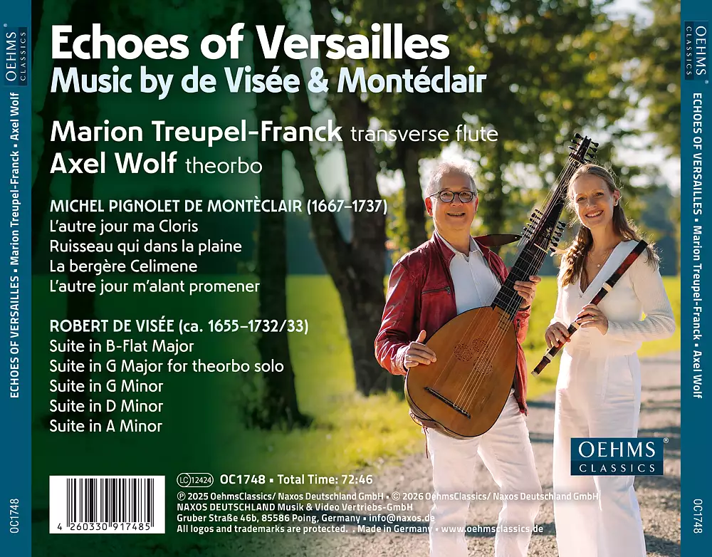 Echoes of Versailles - Music by de Visée & Montéclair