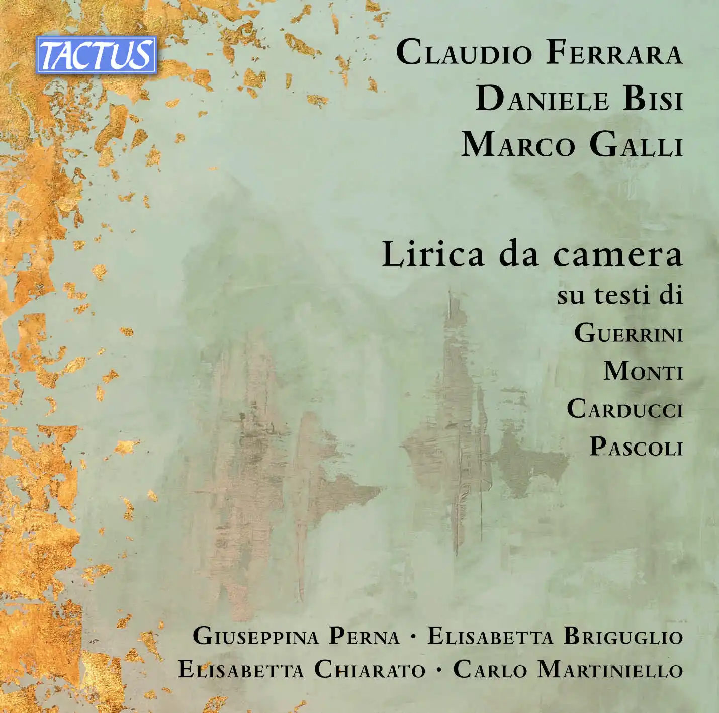Lirica da camera su testi di Guerrini, Monti; Carducci e  Pascoli