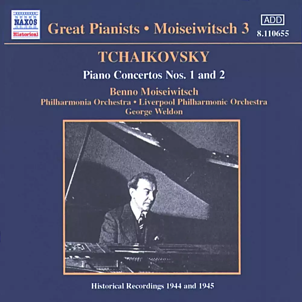 Tchaikovsky: Piano Concertos Nos. 1 and 2 (Moiseiwitsch, Vol. 3) (1944-1945)