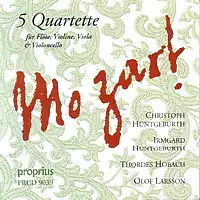 Mozart, W A - 5 Quartette