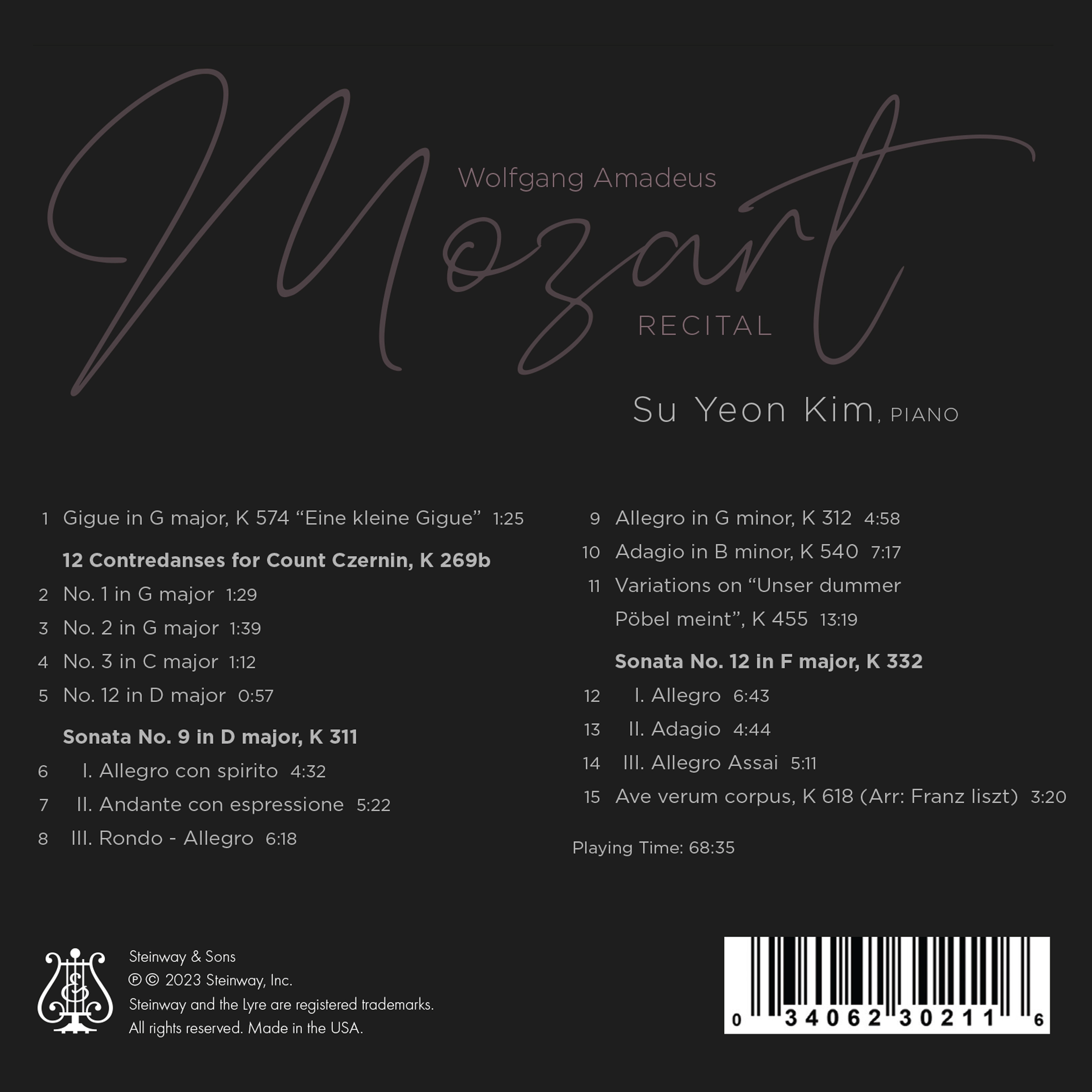 Mozart Recital