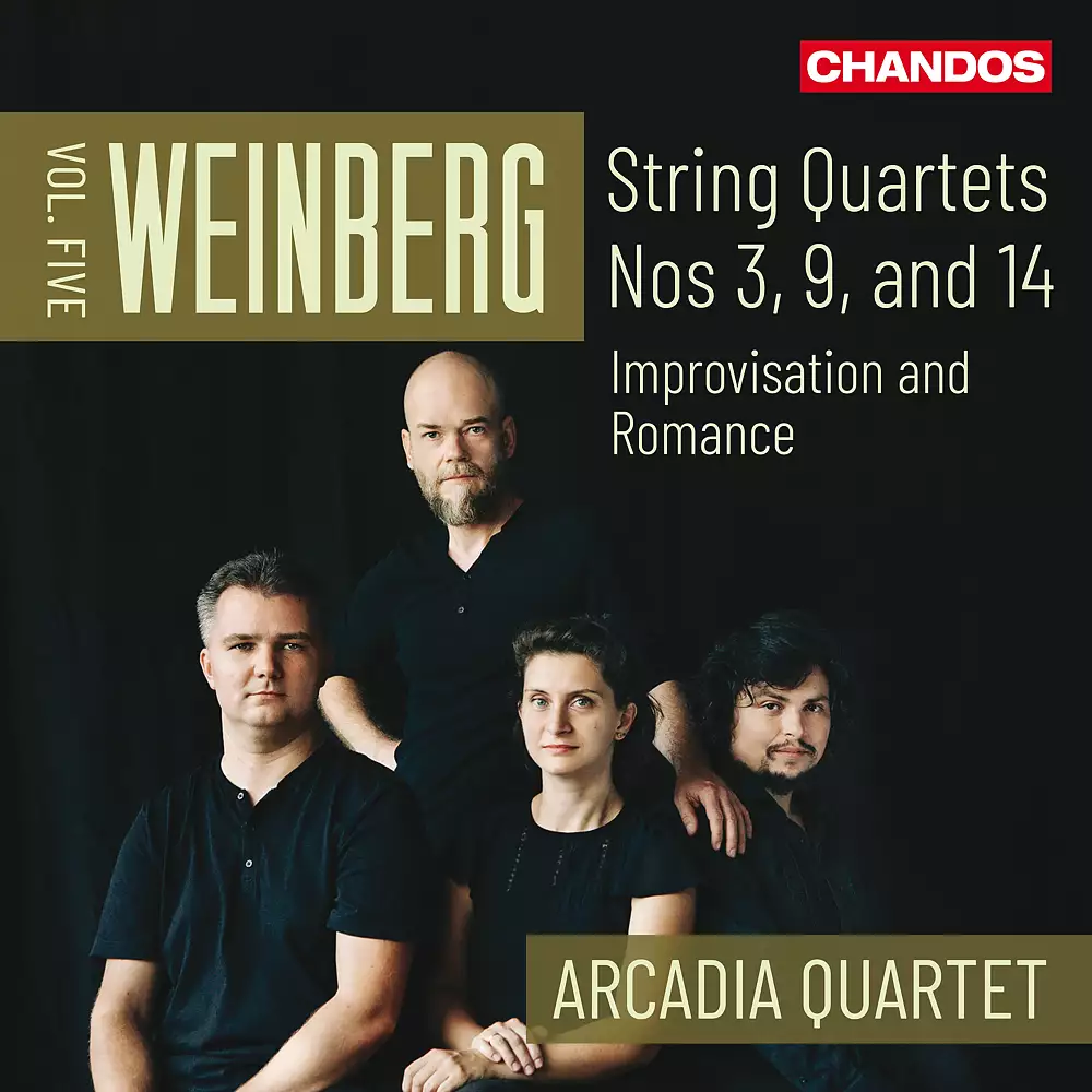 Weinberg String Quartet No. 14, Op. 122: I. Dotted crotchet = 96