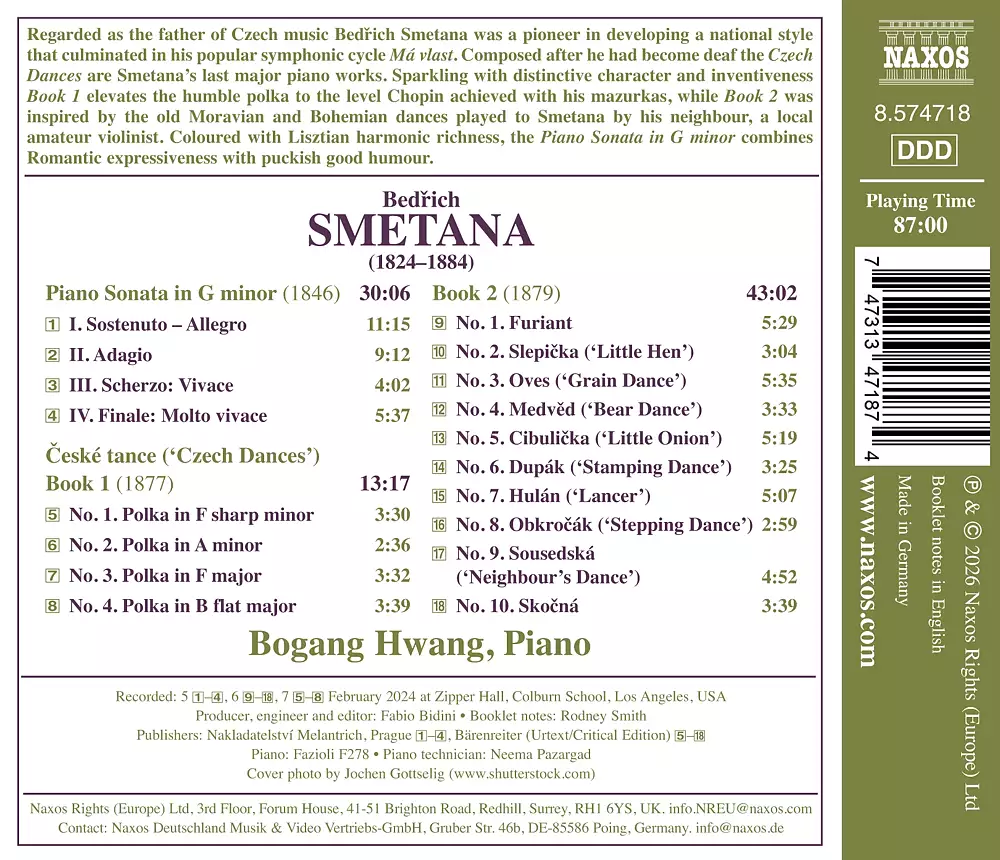 Smetana: Piano Works