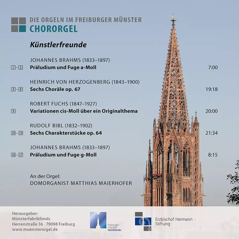 Die Orgeln im Freiburger Münster - Chororgel - Künstlerfreunde