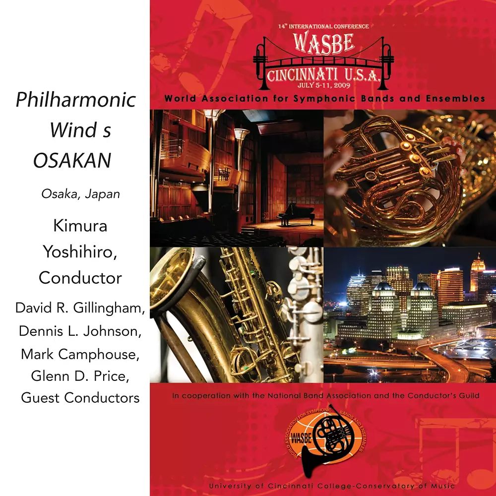 1999 WASBE Cincinnati, USA: Philharmonic Winds OSAKAN