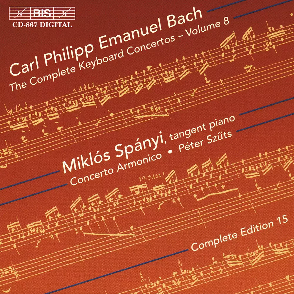 C.P.E. Bach - Keyboard Concertos, Vol. 8