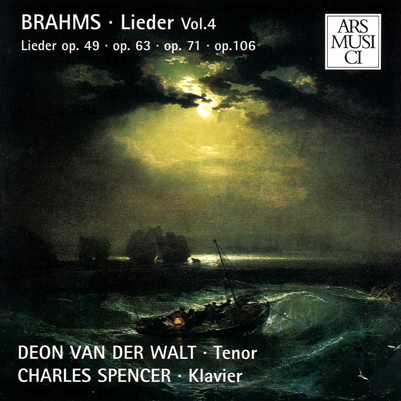 Brahms Lieder, Vol. 4