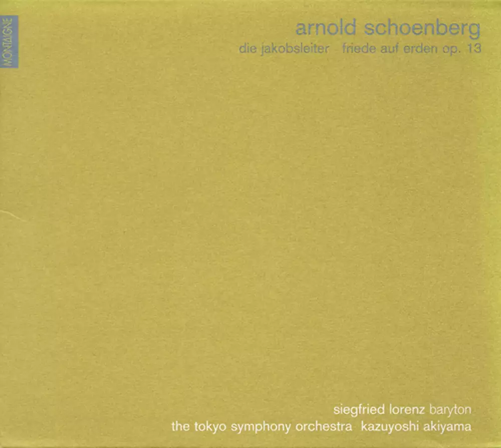 Schoenberg, A.: Jakobsleiter (Die) / Friede Auf Erden