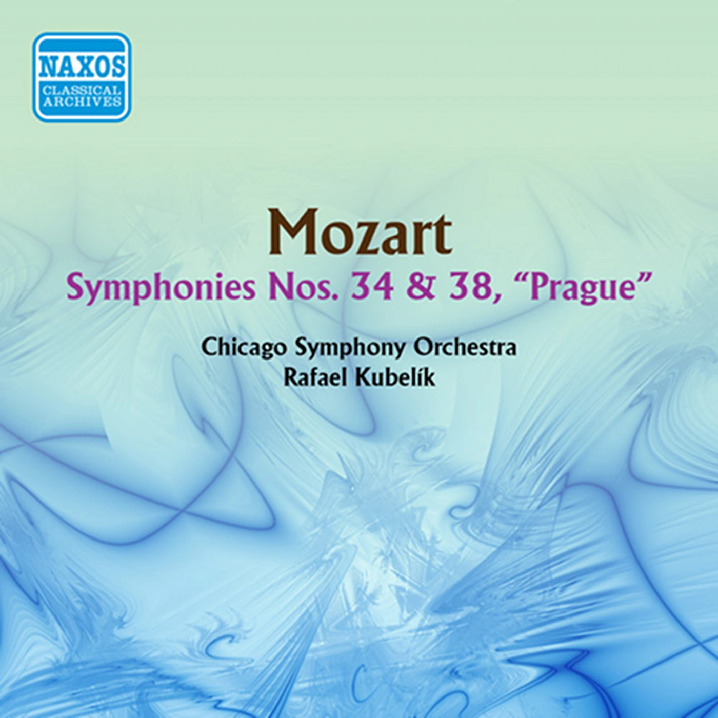 Mozart: Symphonies Nos. 34 and 38